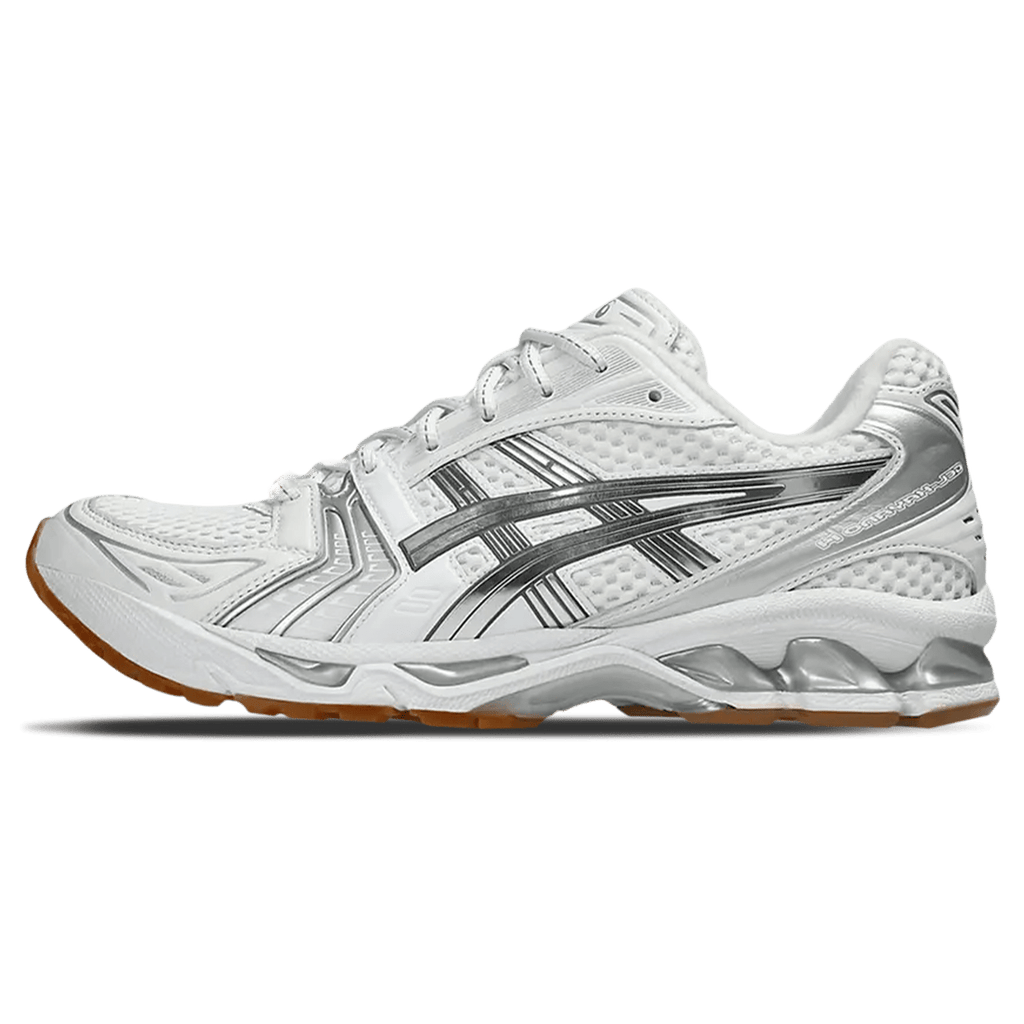 A.P.C. x Asics Gel Kayano 14 'White Pure Silver' — UK 3 | EU 36 | US 4 — Front View