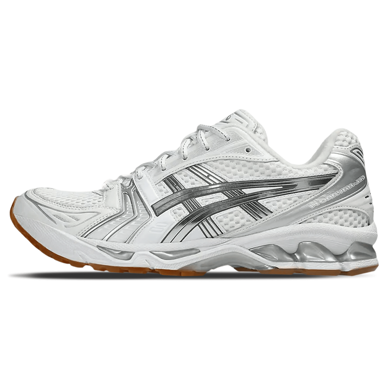 A.P.C. x Asics Gel Kayano 14 'White Pure Silver' — UK 3 | EU 36 | US 4 — Front View