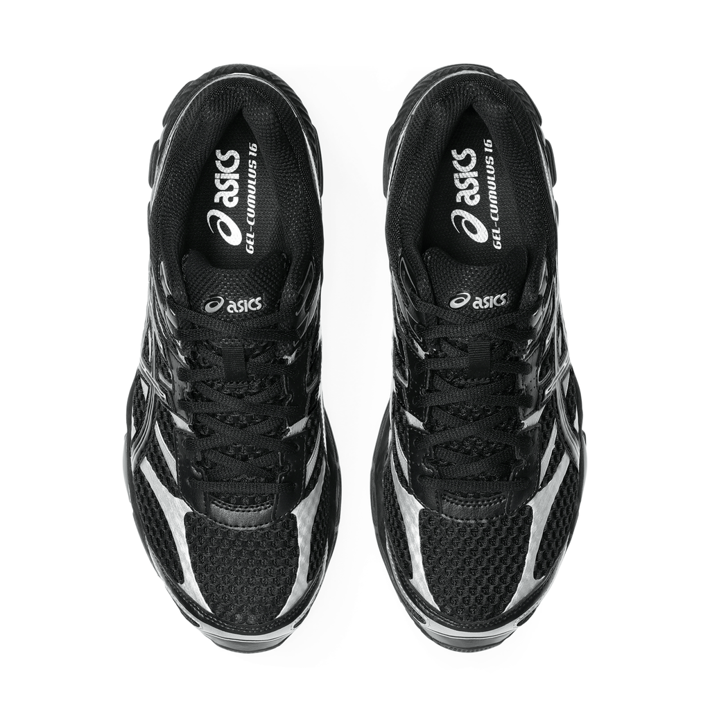 ASICS Gel Cumulus 16 'Black Black' — UK 3 | EU 36 | US 4 — Detail View