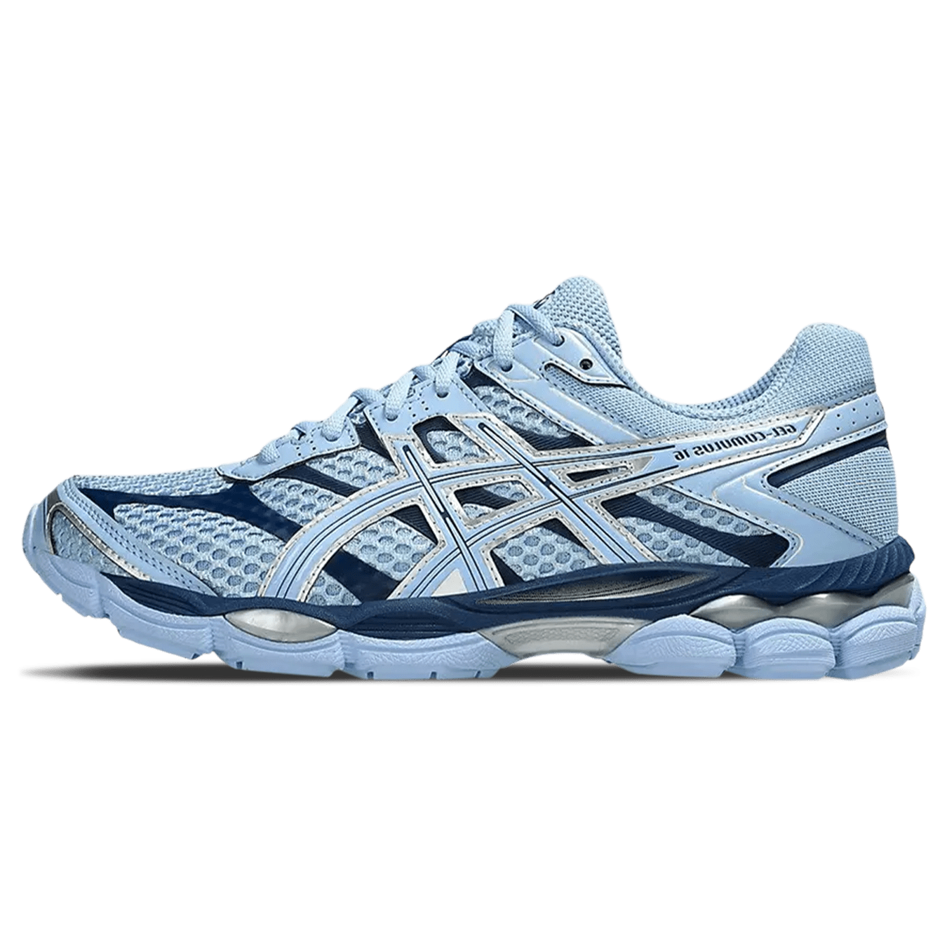 ASICS Gel Cumulus 16 'Stone Wash Independence Blue' — UK 3 | EU 36 | US 4 — Front View