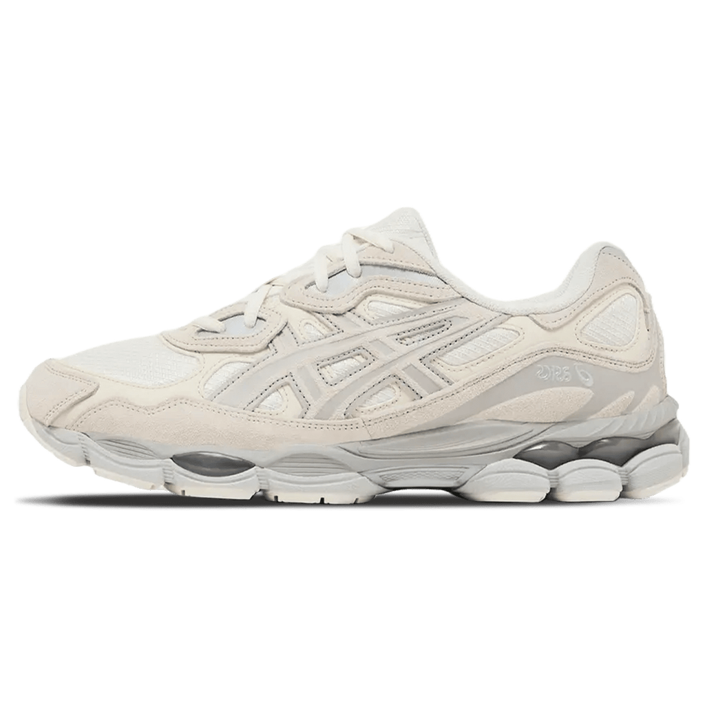 Asics Gel NYC 'Grey Cream' — UK 3 | EU 36 | US 4 — Front View