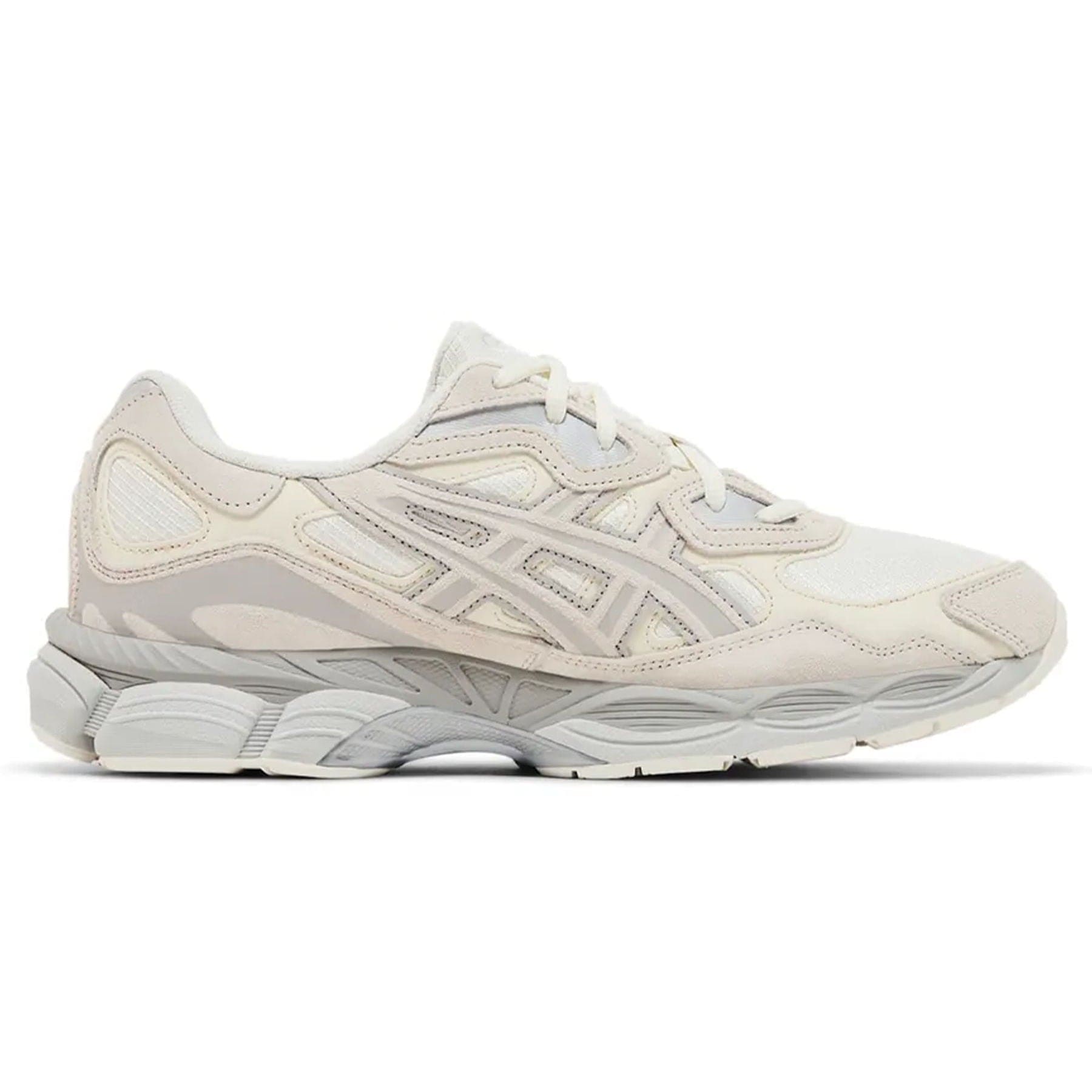 Asics Gel NYC 'Grey Cream' — UK 3 | EU 36 | US 4 — Side View