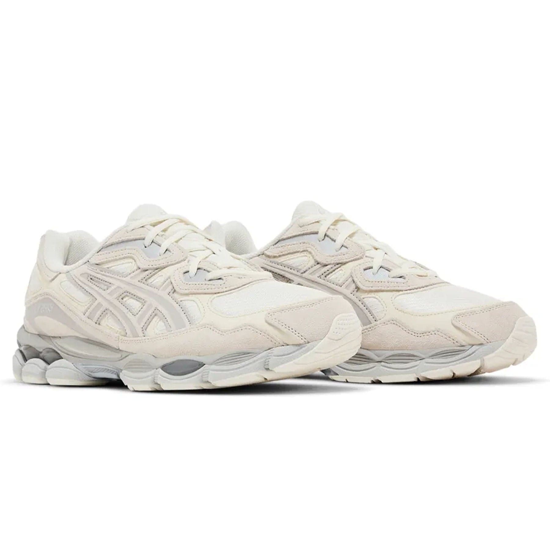 Asics Gel NYC 'Grey Cream' — UK 3 | EU 36 | US 4 — Back View