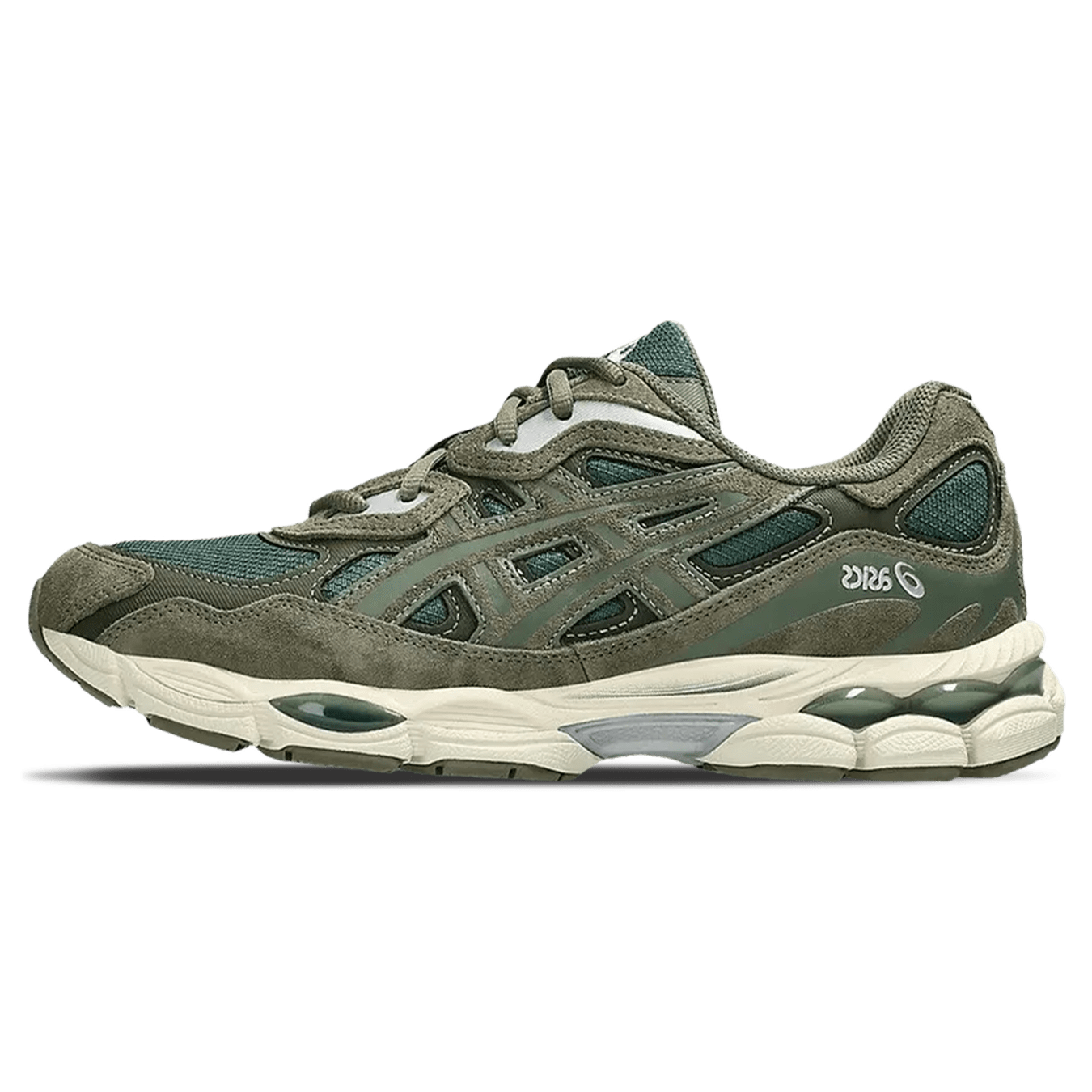 ASICS Gel NYC 'Grove Olive Canvas' — UK 3 | EU 36 | US 4 — Front View