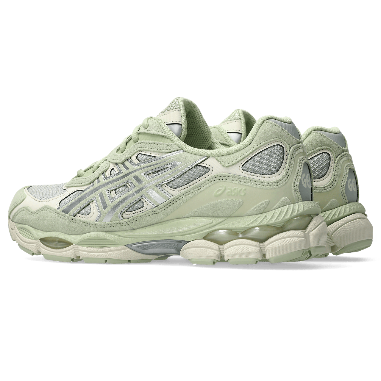 ASICS Gel NYC 'Sage Frost Pure Silver' — UK 3 | EU 36 | US 4 — Top View