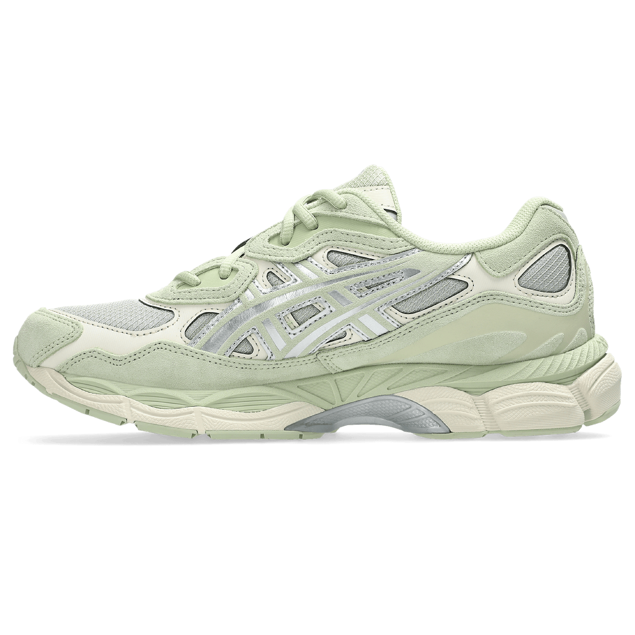ASICS Gel NYC 'Sage Frost Pure Silver' — UK 3 | EU 36 | US 4 — Side View