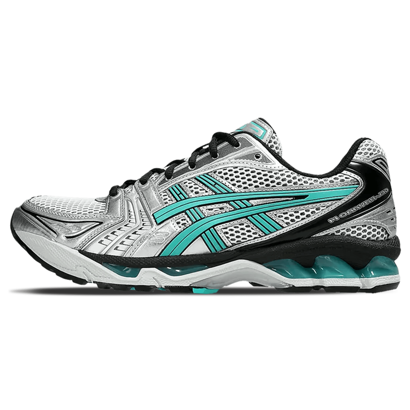 Asics Gel Kayano 14 'Silver Waterfall' — UK 3 | EU 36 | US 4 — Front View