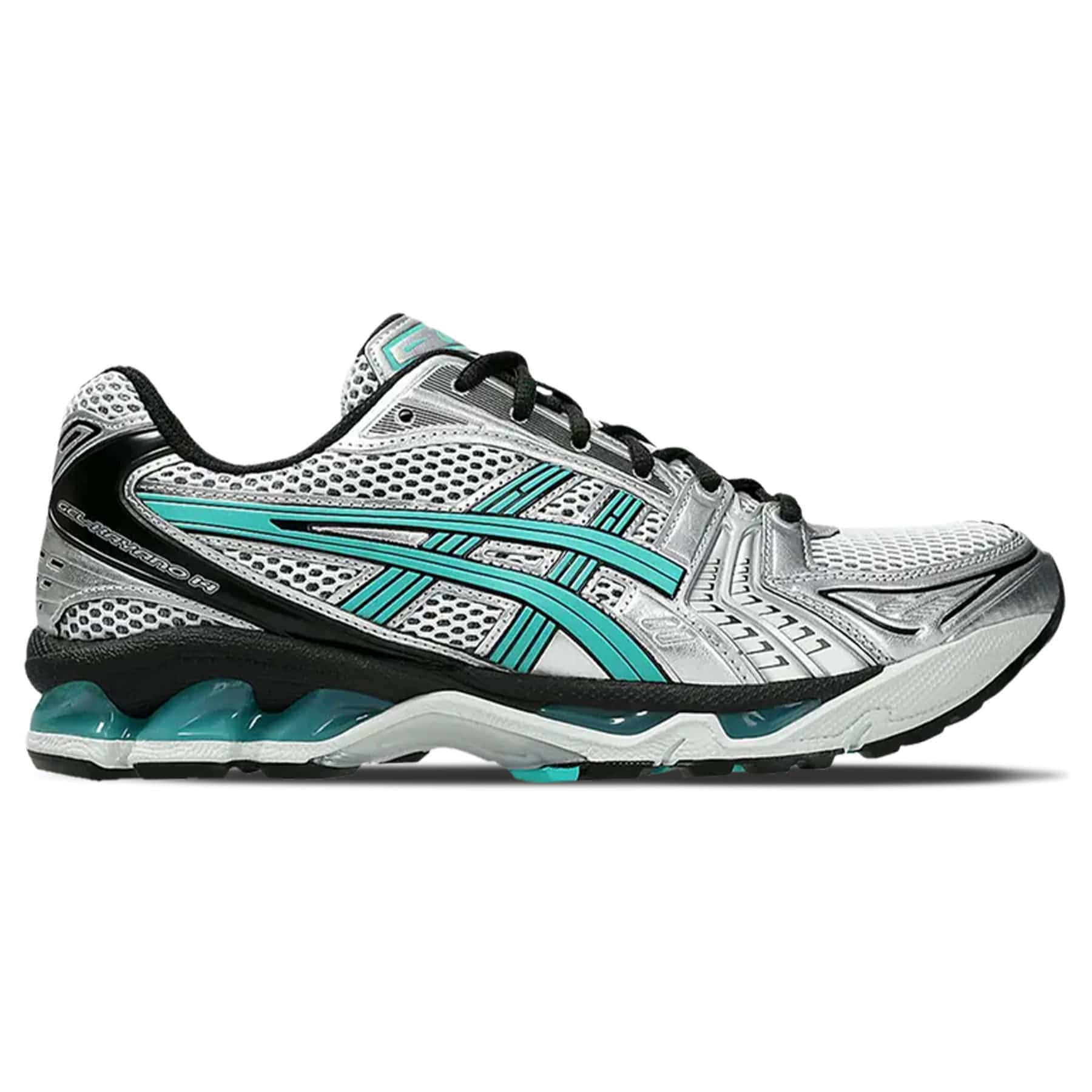 Asics Gel Kayano 14 'Silver Waterfall' — UK 3 | EU 36 | US 4 — Side View