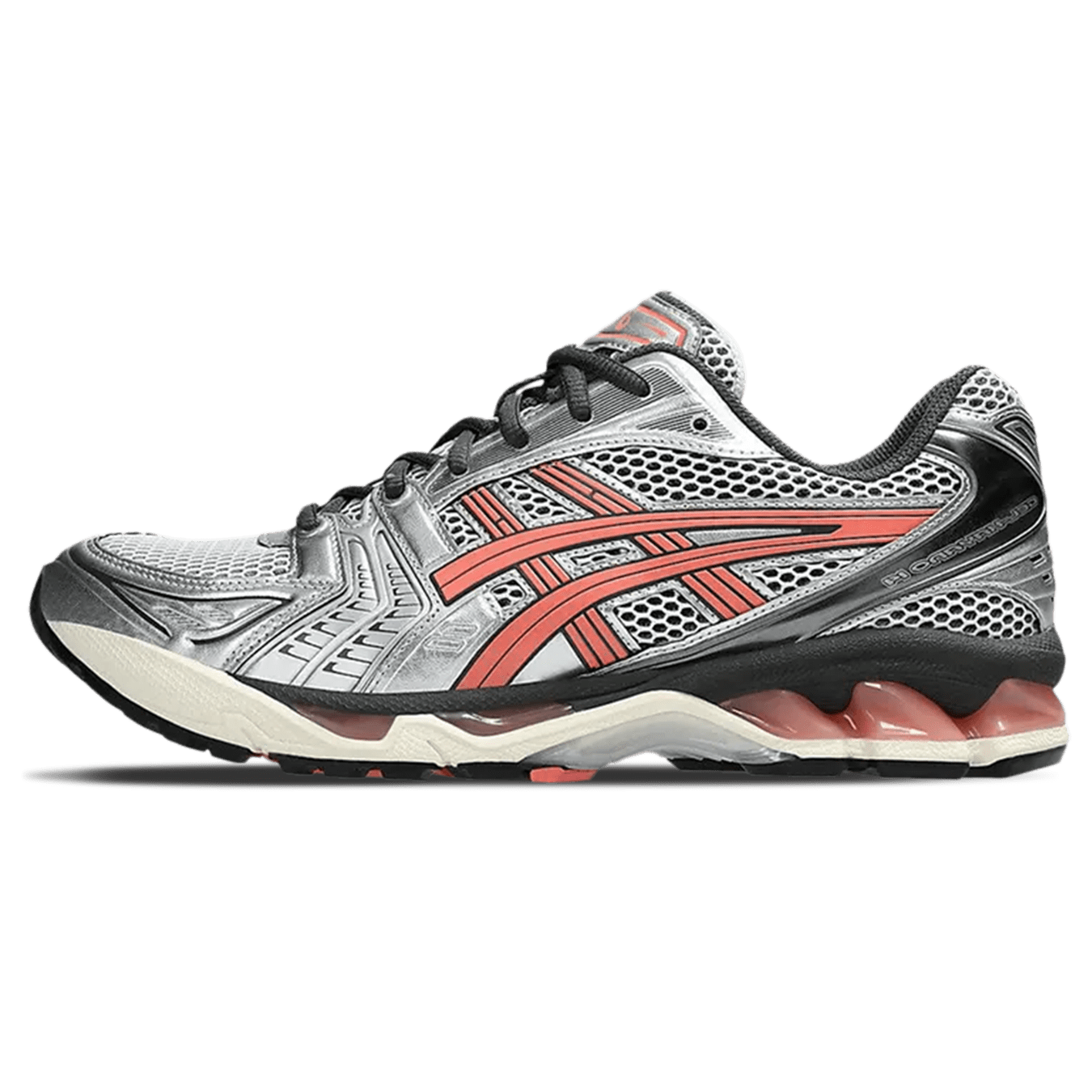 Asics Gel Kayano 14 'Silver Papaya' — UK 3 | EU 36 | US 4 — Front View