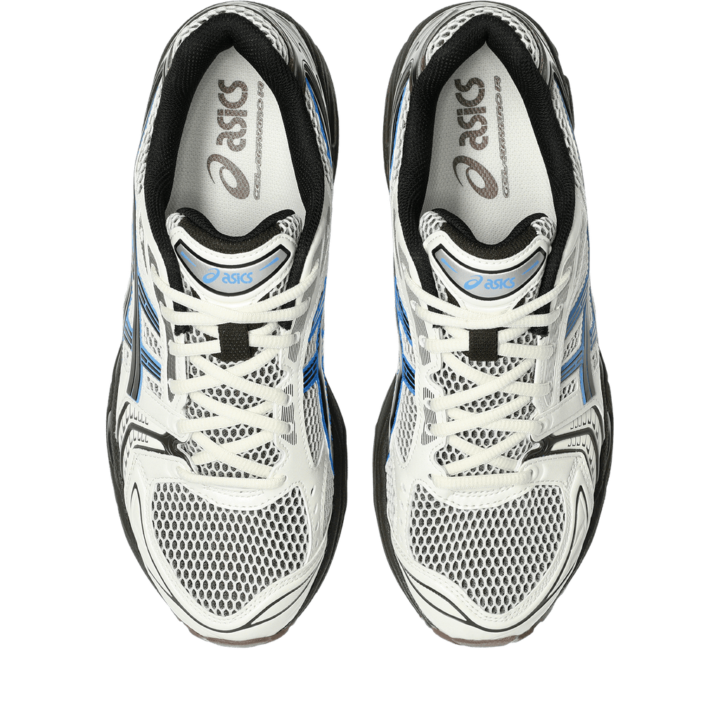 ASICS Gel Kayano 14 'Cream Blue Coast' — UK 3 | EU 36 | US 4 — Lifestyle View