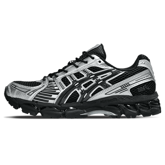 ASICS Gel Kayano 12.1 'Silver Black' — UK 3 | EU 36 | US 4 — Front View