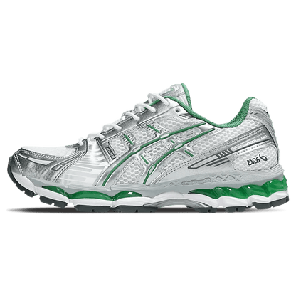 ASICS Gel Kayano 12.1 'Silver Green' — UK 3 | EU 36 | US 4 — Front View