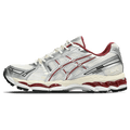 ASICS Gel Kayano 12.1 'Silver Red' — UK 3 | EU 36 | US 4 — Front View