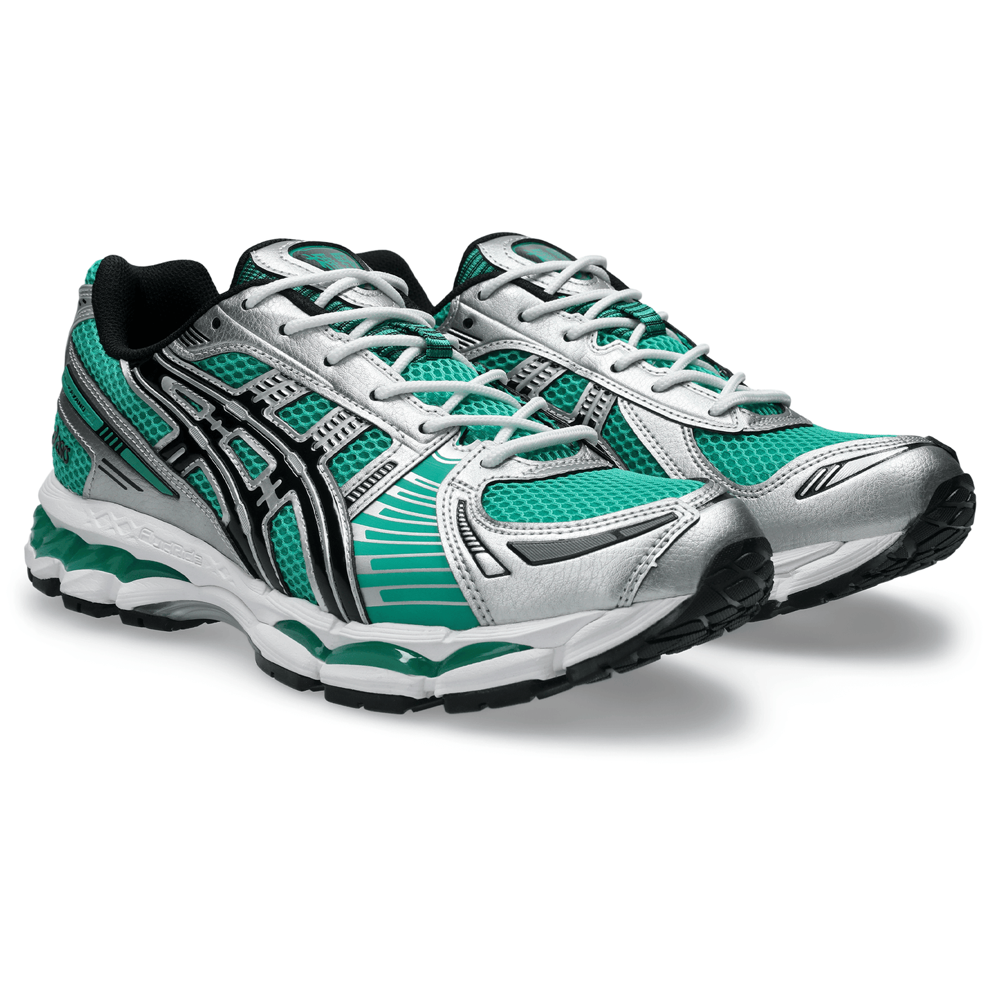 ASICS Gel Kayano 12.1 'Edamame Green Black' — UK 3 | EU 36 | US 4 — Back View