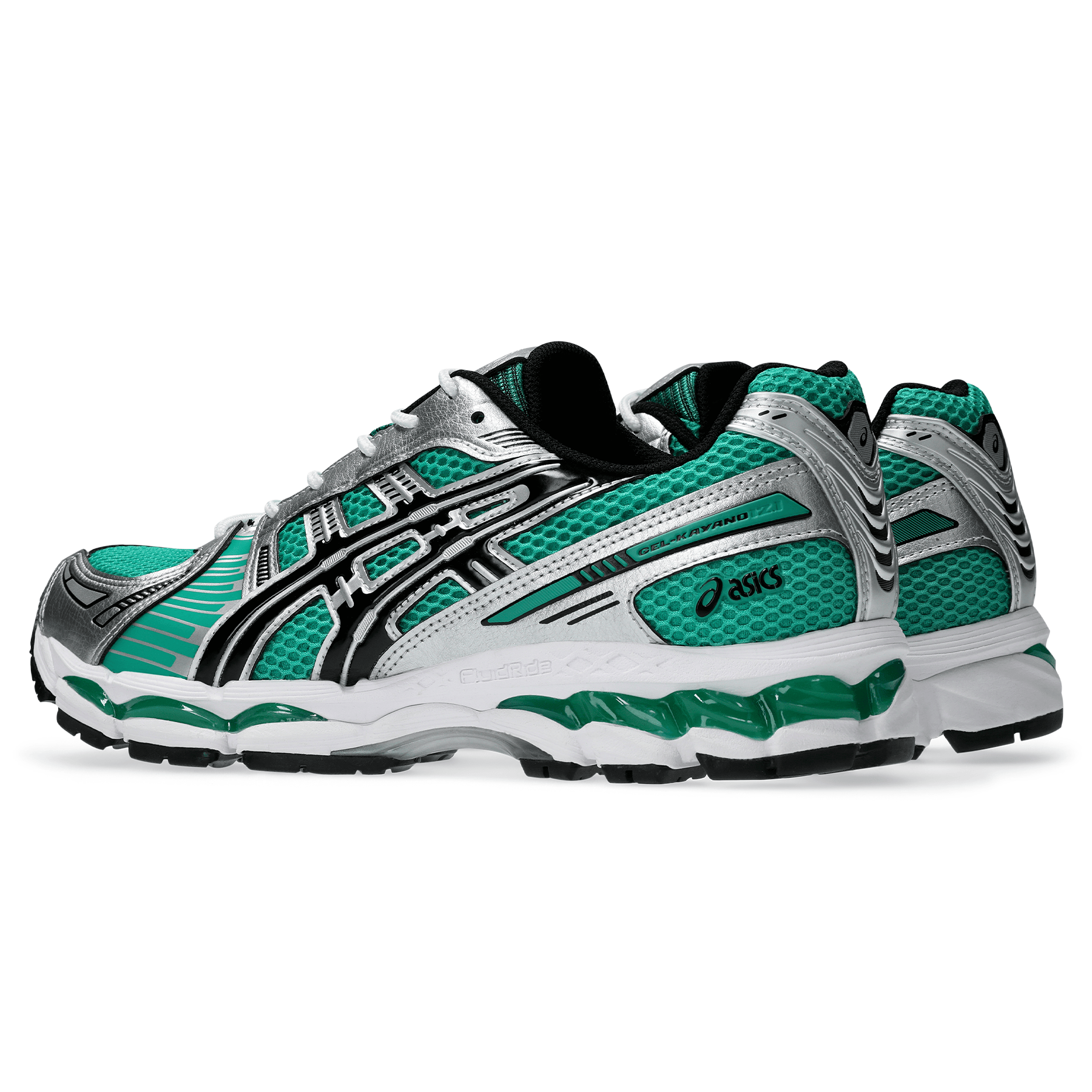 ASICS Gel Kayano 12.1 'Edamame Green Black' — UK 3 | EU 36 | US 4 — Top View