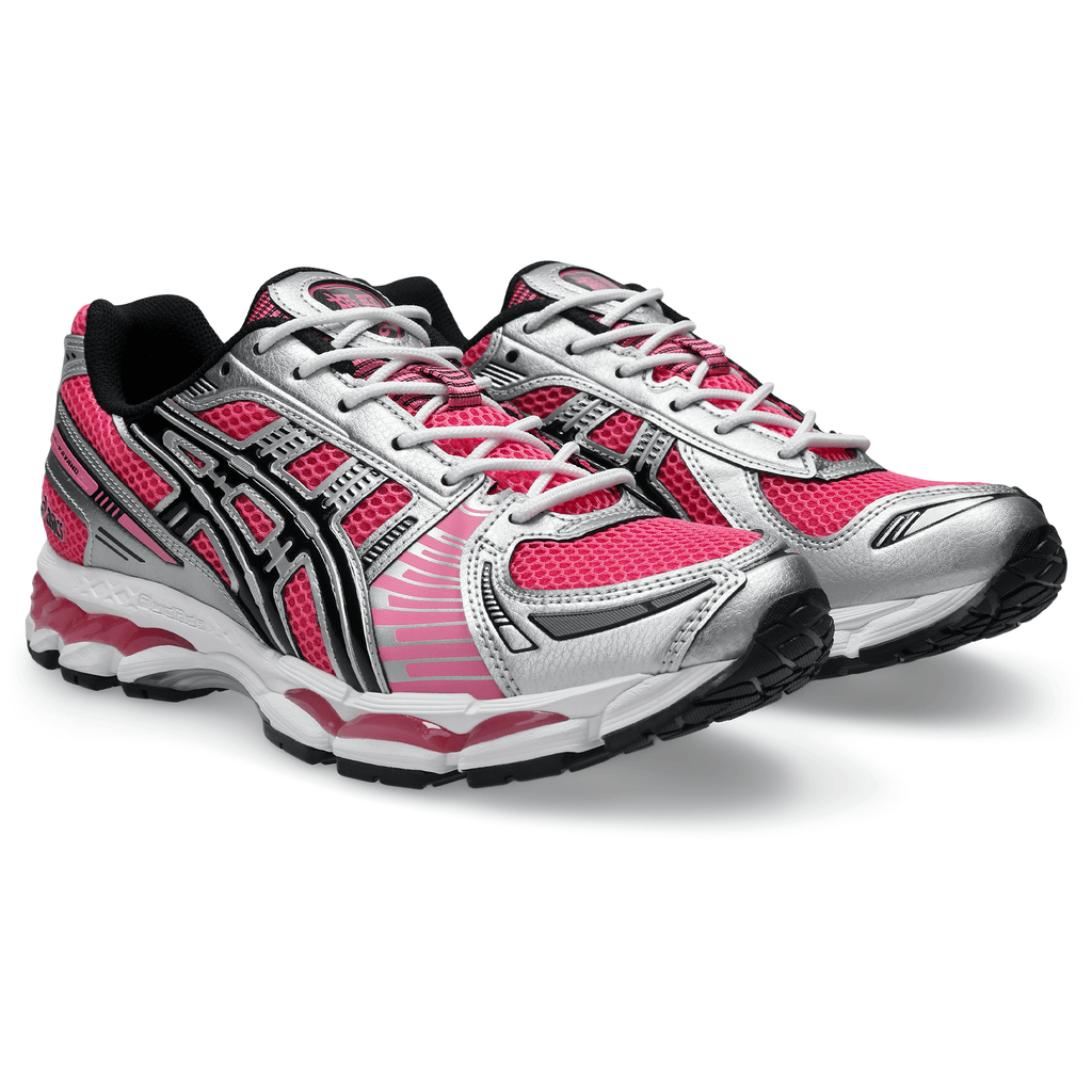ASICS Gel Kayano 12.1 'Dragon Fruit Black' — UK 3 | EU 36 | US 4 — Back View