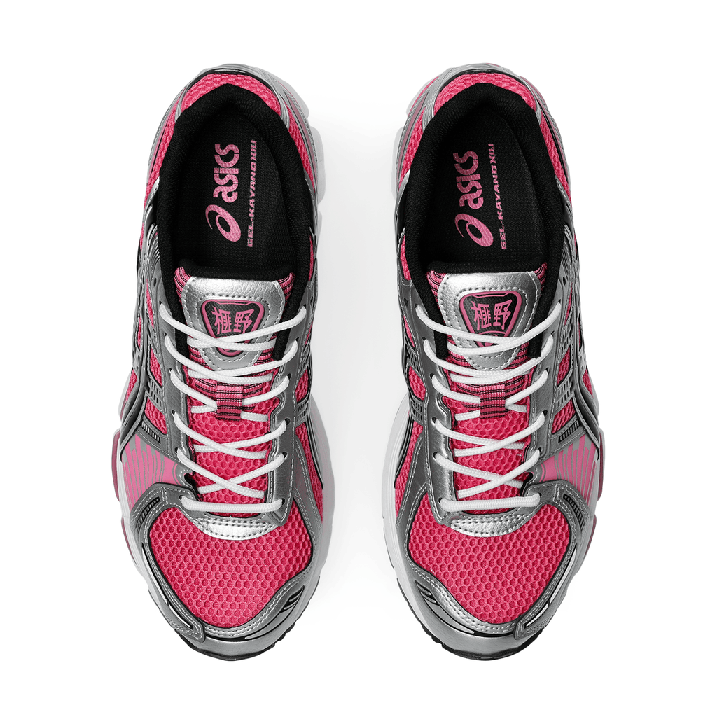 ASICS Gel Kayano 12.1 'Dragon Fruit Black' — UK 3 | EU 36 | US 4 — Detail View