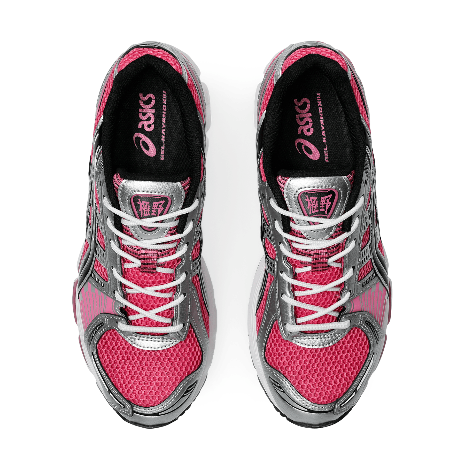 ASICS Gel Kayano 12.1 'Dragon Fruit Black' — UK 3 | EU 36 | US 4 — Detail View