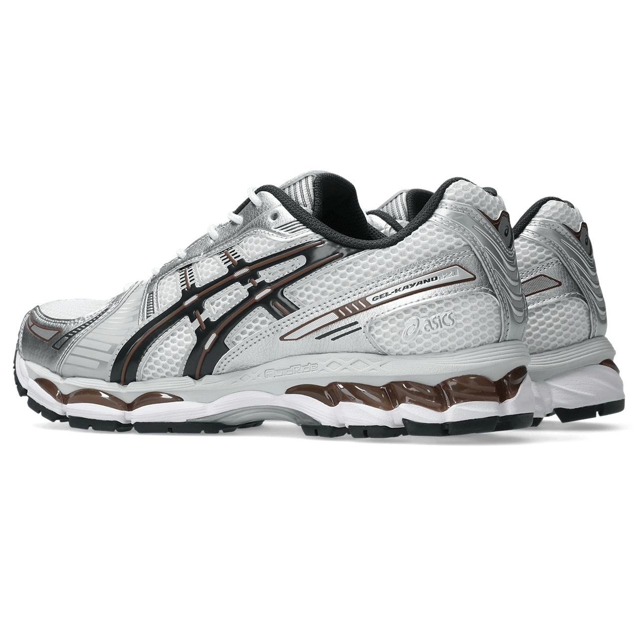 ASICS Gel Kayano 12.1 'White Graphite Grey' — UK 3 | EU 36 | US 4 — Top View