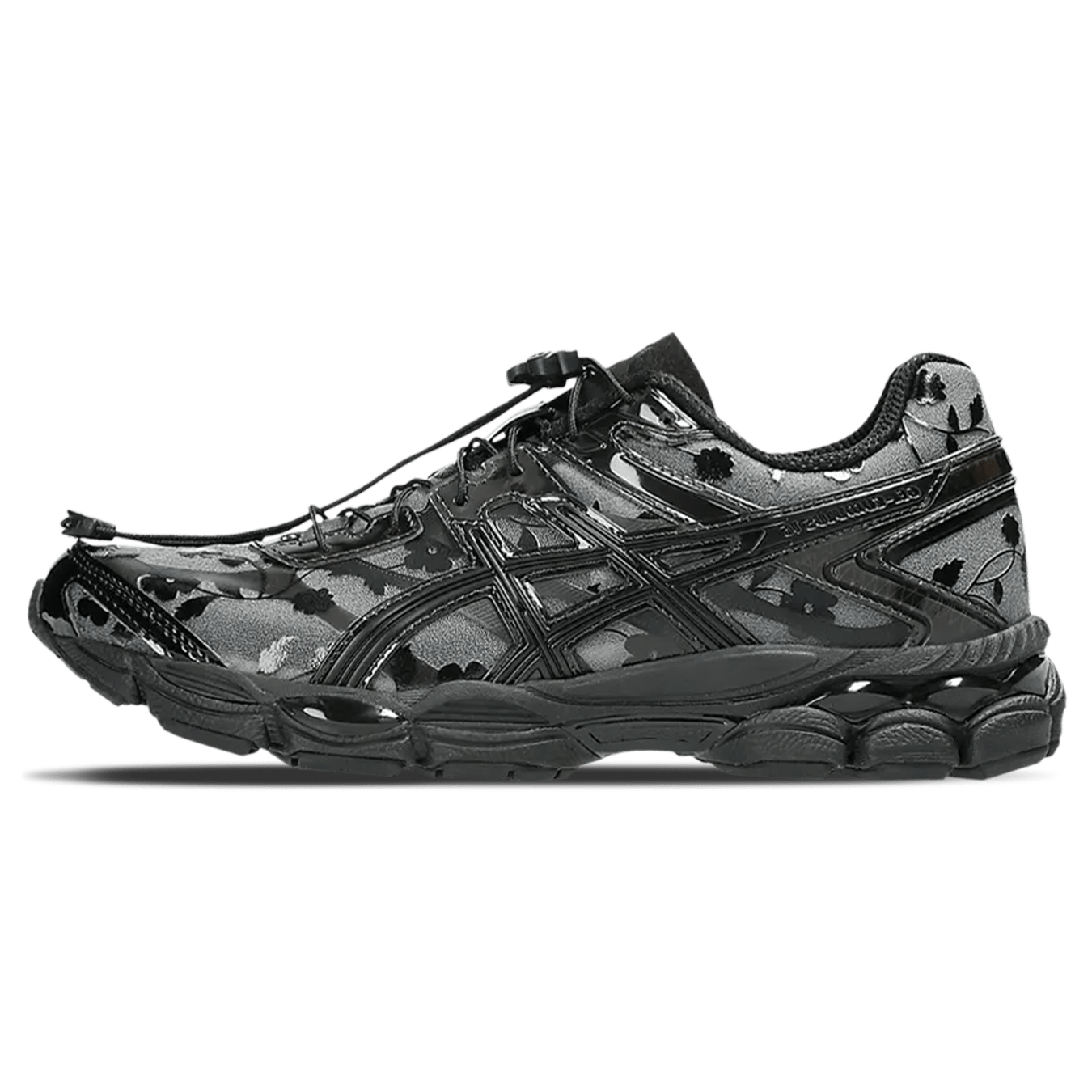 Cecilie Bahnsen x ASICS Gel Cumulus 16 'Black' — UK 3 | EU 36 | US 4 — Front View