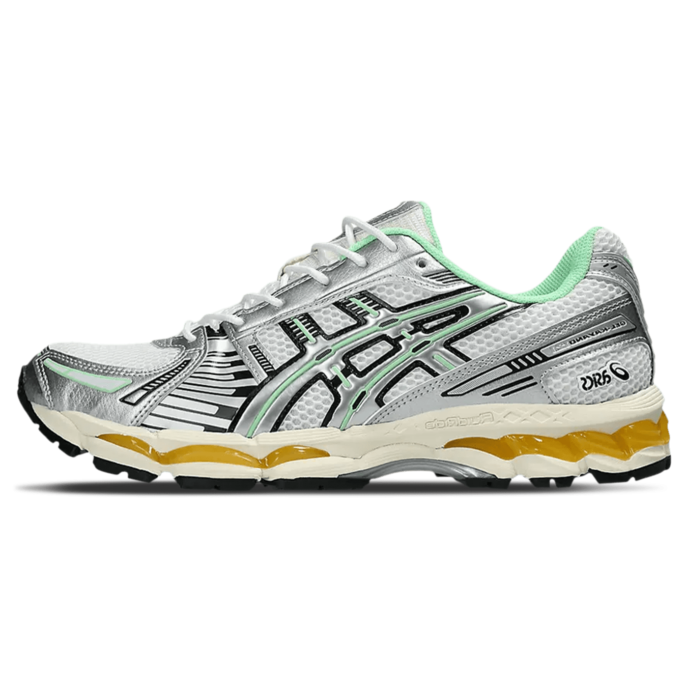 ASICS Gel Kayano 12.1 'White Menthol' — UK 3 | EU 36 | US 4 — Front View