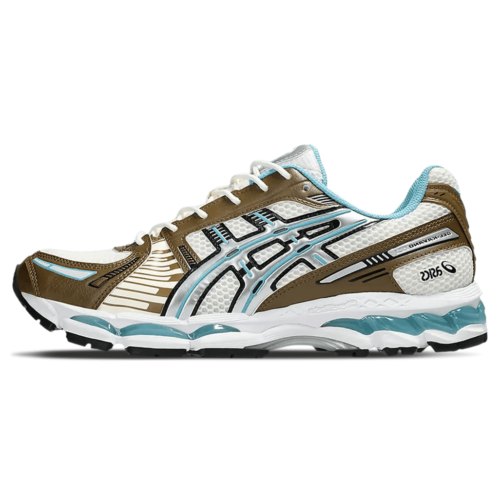 ASICS Gel Kayano 12.1 'Cream Stillwater' — UK 3 | EU 36 | US 4 — Front View