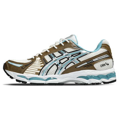 ASICS Gel Kayano 12.1 'Cream Stillwater' — UK 3 | EU 36 | US 4 — Front View