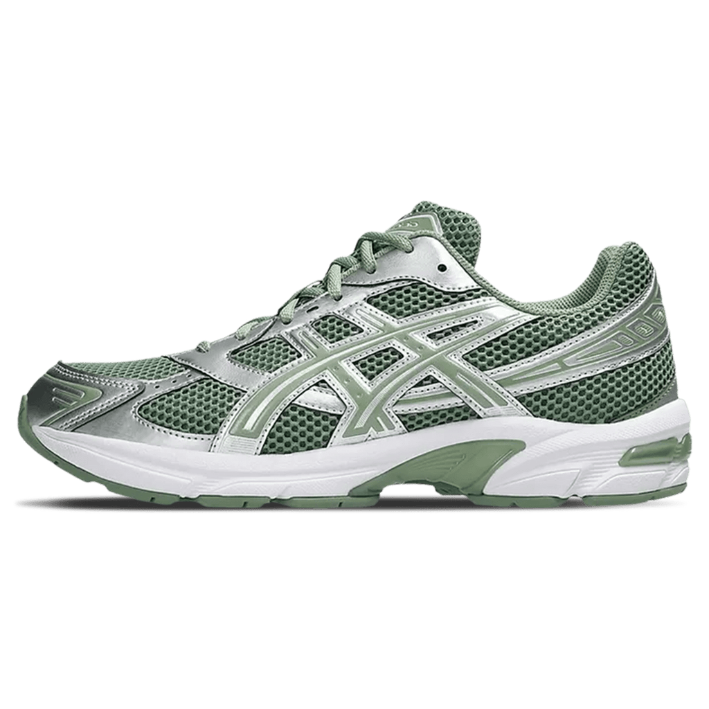ASICS Gel 1130 'Swamp Green Silver' — UK 3 | EU 36 | US 4 — Front View