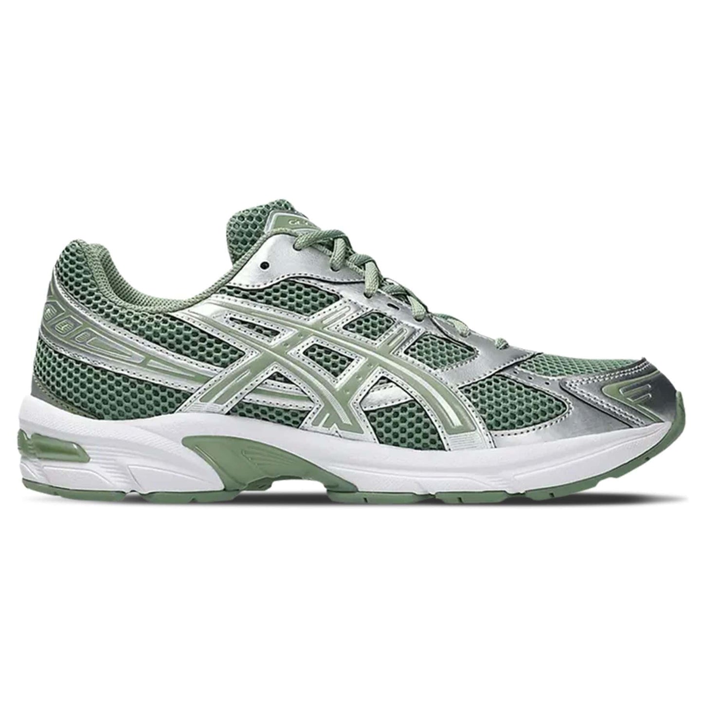 ASICS Gel 1130 'Swamp Green Silver' — UK 3 | EU 36 | US 4 — Side View
