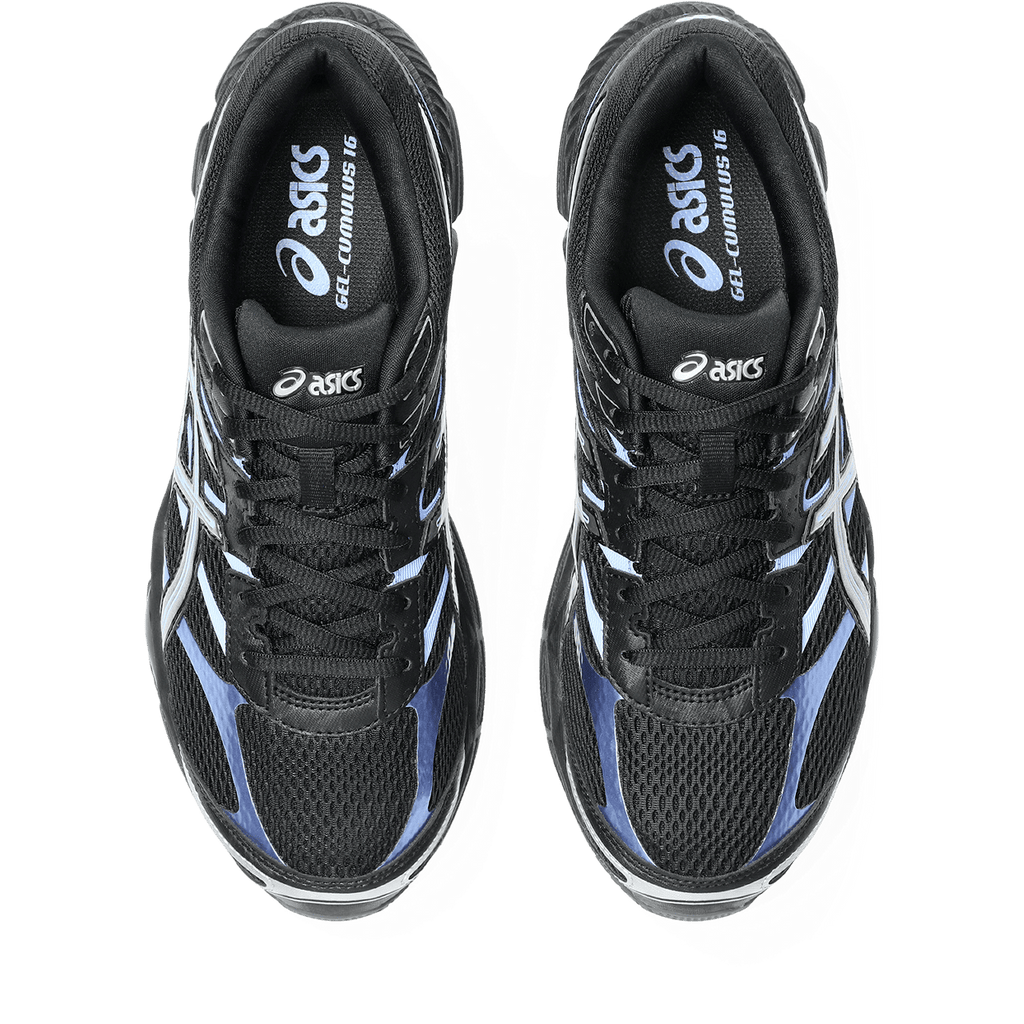 ASICS Gel Cumulus 16 'Black Pure Silver' — UK 3 | EU 36 | US 4 — Lifestyle View