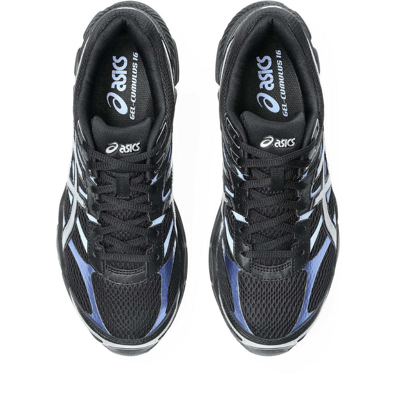 ASICS Gel Cumulus 16 'Black Pure Silver' — UK 3 | EU 36 | US 4 — Lifestyle View