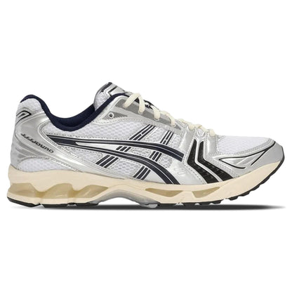 JJJJound x ASICS Gel Kayano 14 'White Midnight Navy' — UK 3 | EU 36 | US 4 — Side View