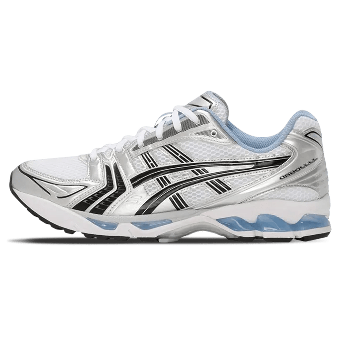 JJJJound x ASICS Gel Kayano 14 'White Baby Blue' — UK 3 | EU 36 | US 4 — Front View