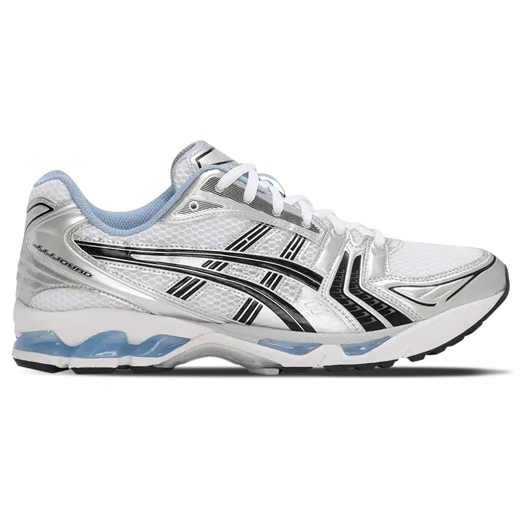 JJJJound x ASICS Gel Kayano 14 'White Baby Blue' — UK 3 | EU 36 | US 4 — Side View