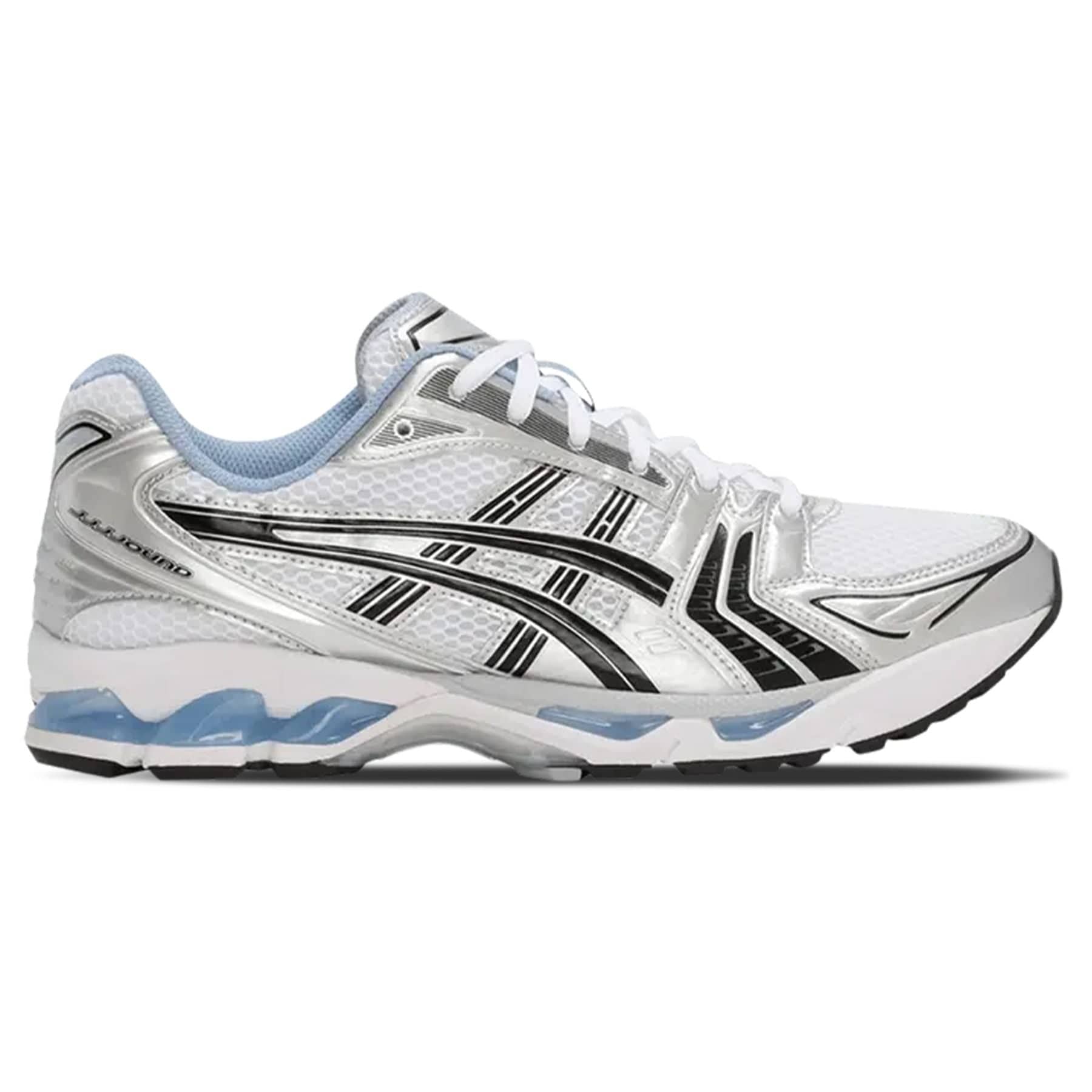 JJJJound x ASICS Gel Kayano 14 'White Baby Blue' — UK 3 | EU 36 | US 4 — Side View