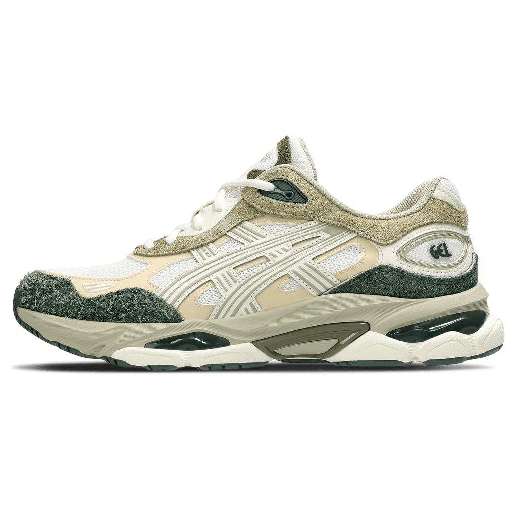 ASICS Gel NYC 2.0 'Cream Dusty Fern' — UK 3 | EU 36 | US 4 — Front View