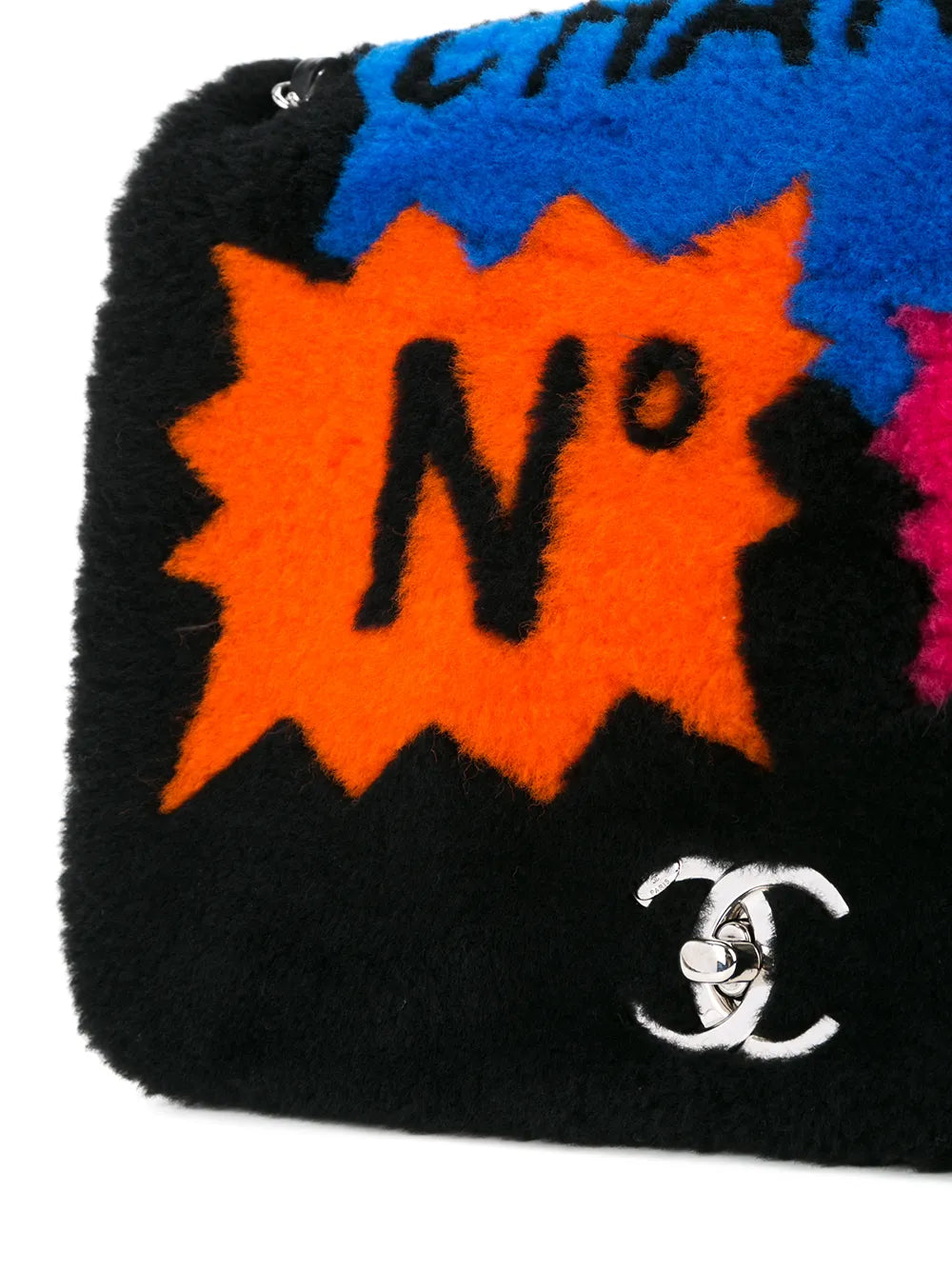 Chanel Pre Owned Furry Shoulder Bag — Same as shown — Size One Size — Top View