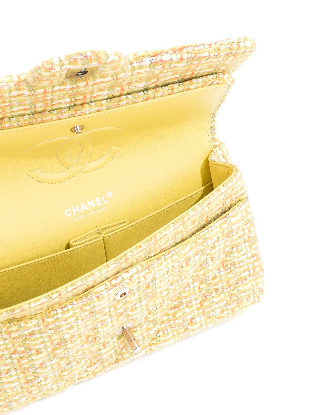 Chanel Pre Owned Tweed Shoulder Bag — Same as shown — Size One Size — Detail View