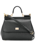 Dolce Gabbana Medium Sicily Shoulder Bag — Same as shown — Size One Size — Front View
