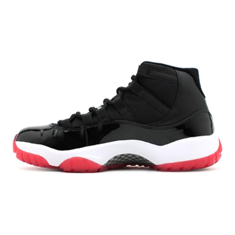 Air Jordan 11 Bred — UK 3 | EU 35.5 | US 3.5 — Front View