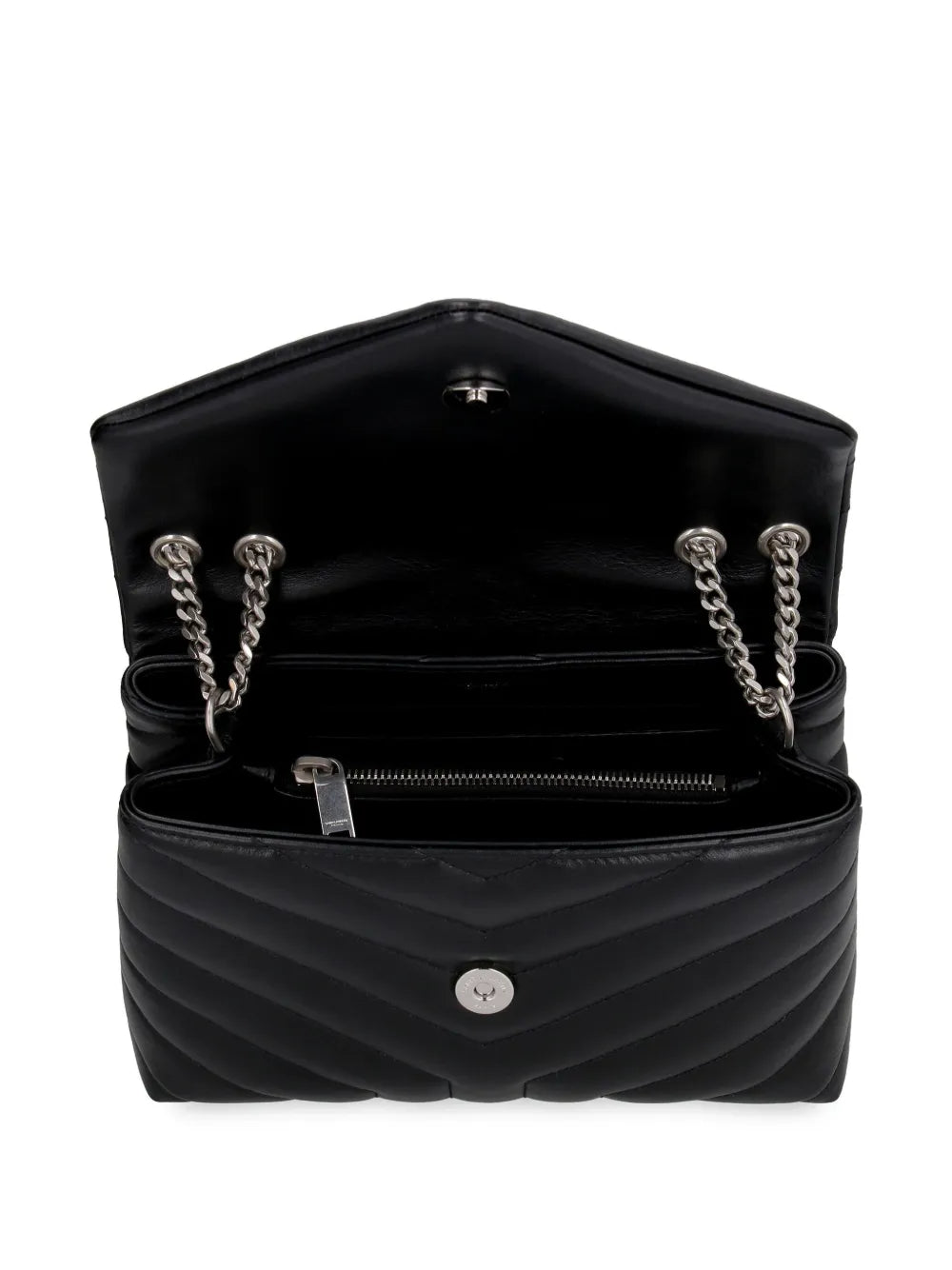 Saint Laurent Small Loulou Shoulder Bag — Same as shown — Size One Size — Top View