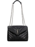 Saint Laurent Small Loulou Shoulder Bag — Same as shown — Size One Size — Front View