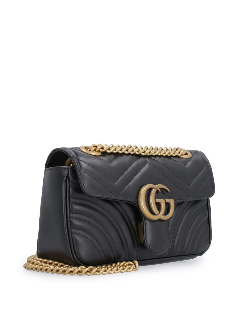 Gucci Mini Gg Marmont Shoulder Bag — Same as shown — Size One Size — Back View