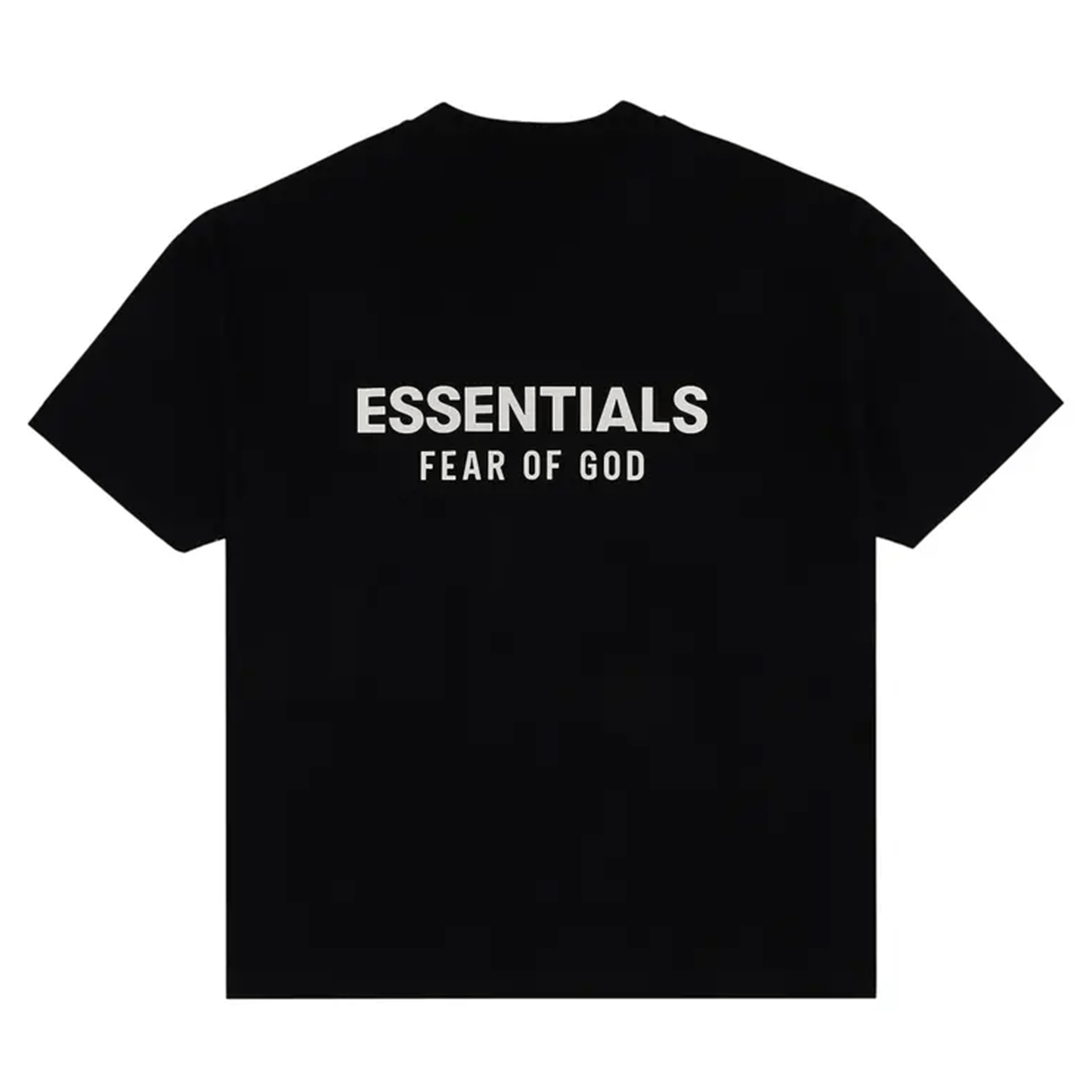 Fear of God Essentials Classic Fit T-Shirt 'Jet Black' — XXS — Side View