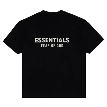Fear of God Essentials Classic Fit T-Shirt 'Jet Black' — XXS — Side View