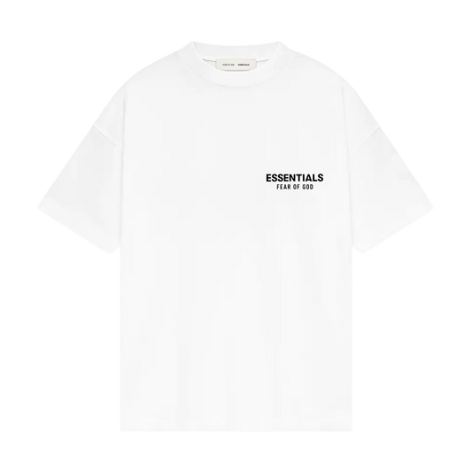 Fear of God Essentials Classic Fit T-Shirt 'Bright White' — XXS — Front View