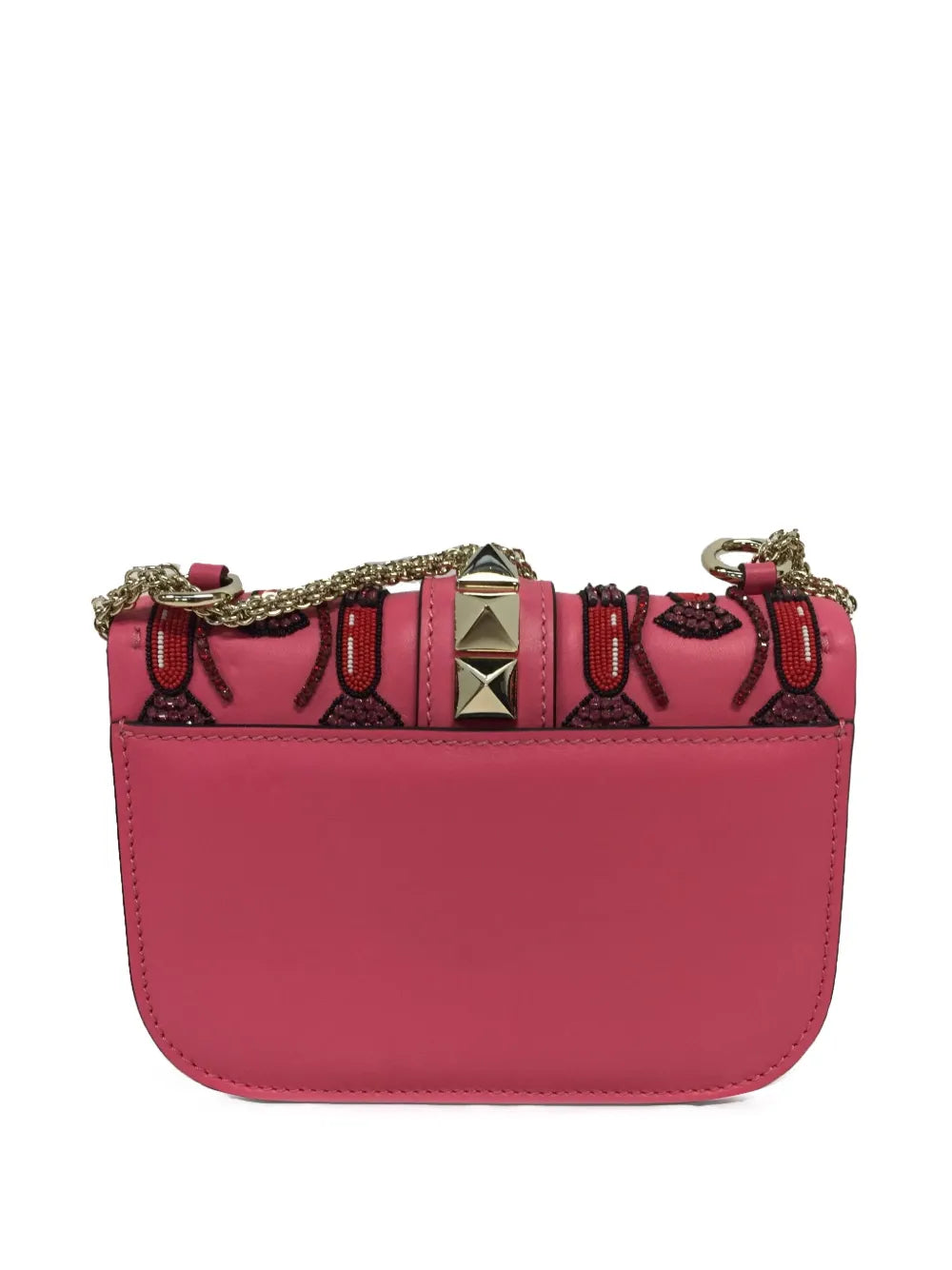 Valentino Garavani Glam Lock Shoulder Bag — Same as shown — Size One Size — Side View