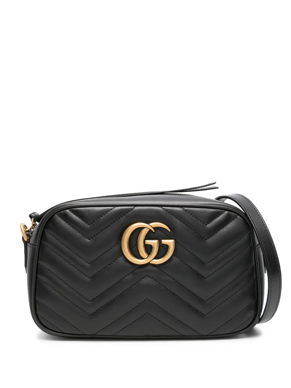Gucci Small Gg Marmont Shoulder Bag — Same as shown — Size One Size — Front View