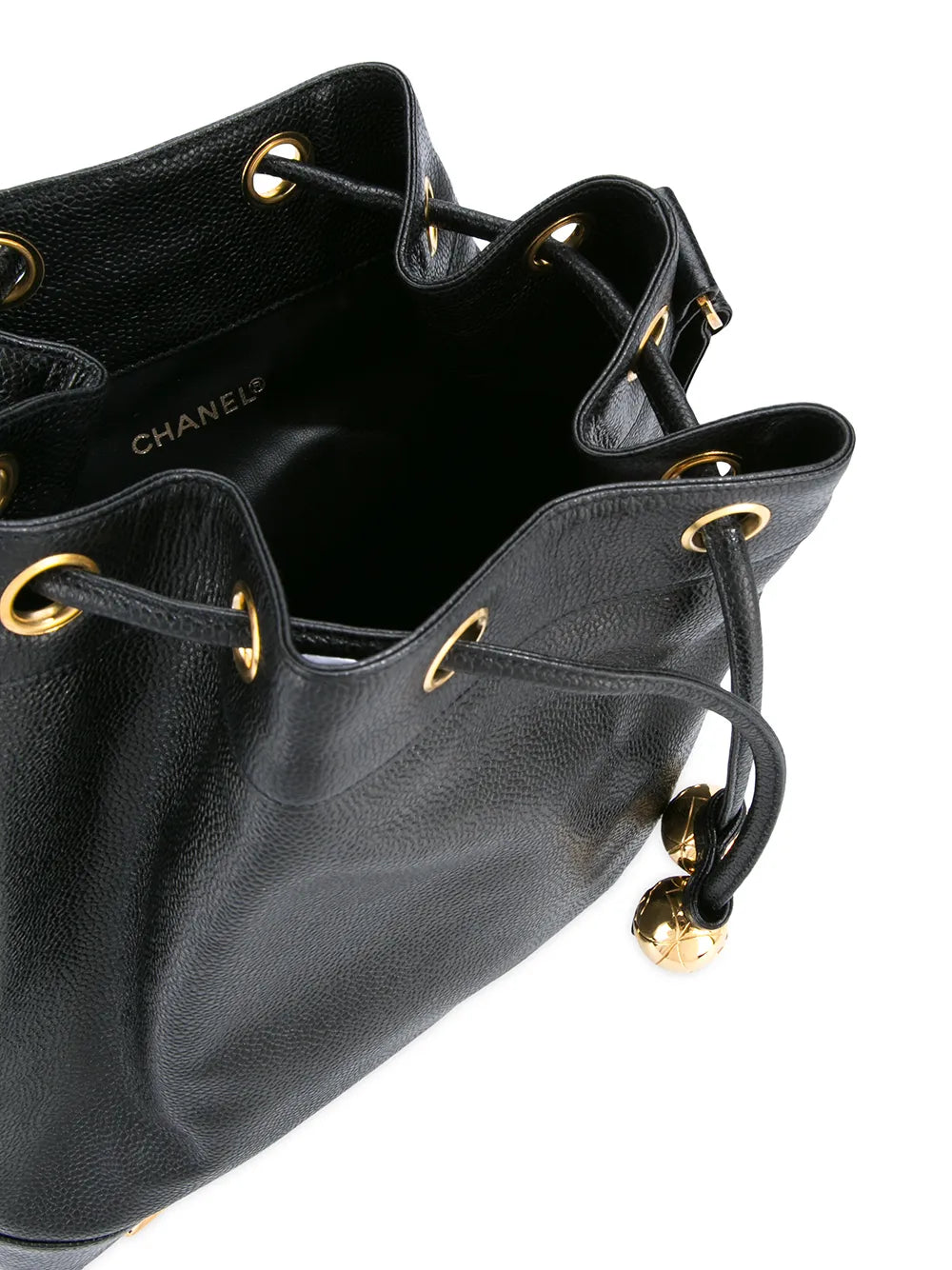 Chanel Pre Owned 1994 1996 Logos Drawstring Shoulder Bag — Same as shown — Size One Size — Detail View