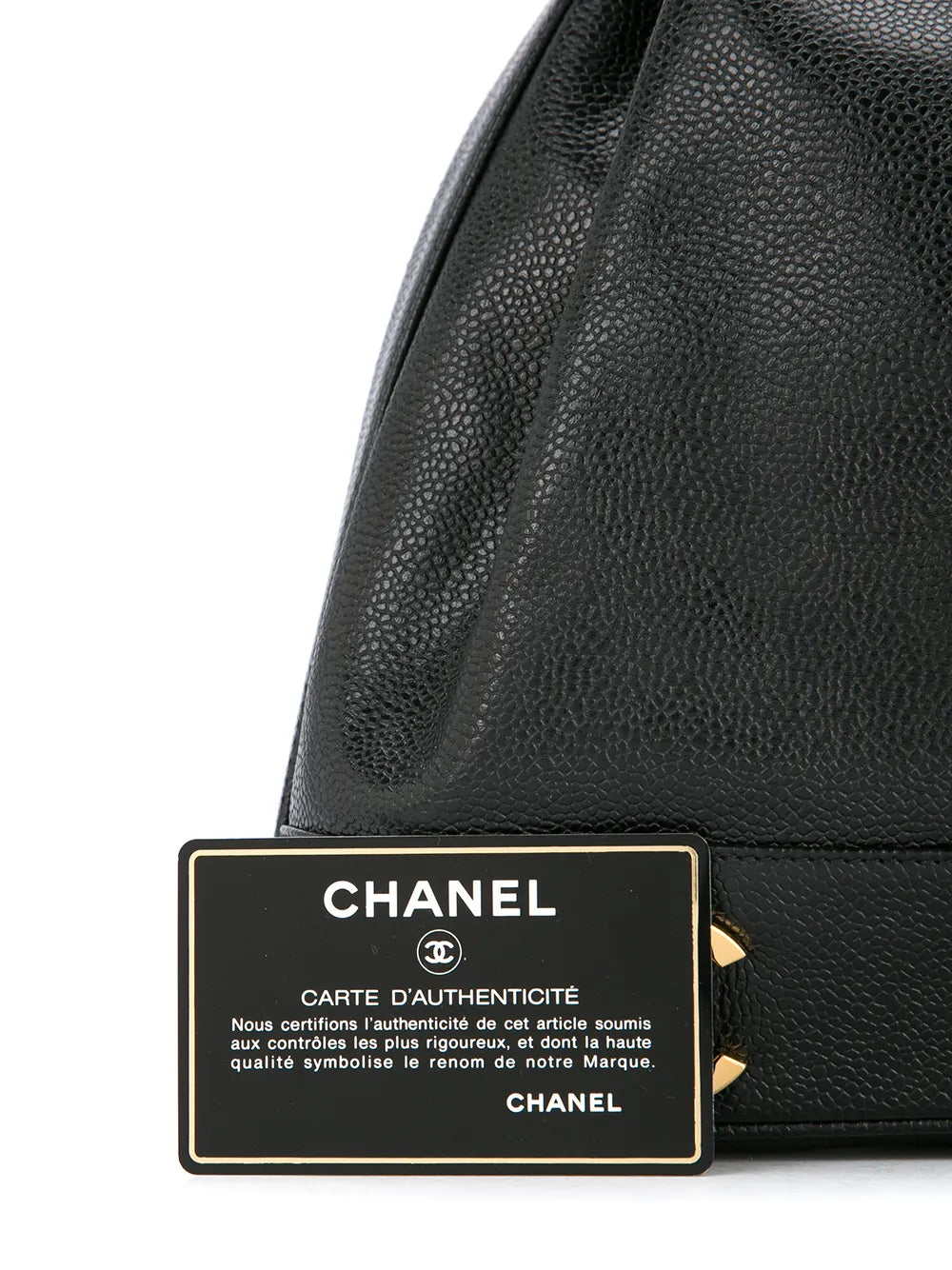Chanel Pre Owned 1994 1996 Logos Drawstring Shoulder Bag — Same as shown — Size One Size — Lifestyle View